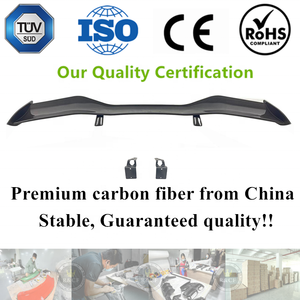 Aileron arrière en fibre de carbone véritable de Style édition avec supports renforcés pour Chevrolet <span class=keywords><strong>Corvette</strong></span> C8 Z06 2023 2024 - Product Image 2