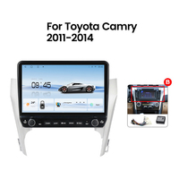 Radio Android con Carplay para Toyota Camry 2011-2014, Unidad Principal Estéreo de 10 Pulgadas, GPS, Navegación, Reproductor Multimedia para Auto