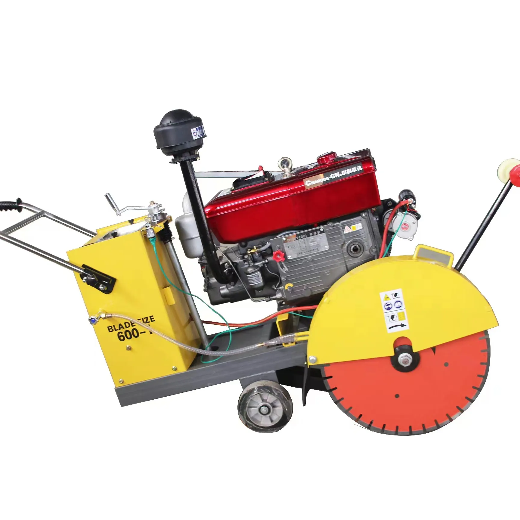 New design asphalt concrete groove cutter road cutting machine saw