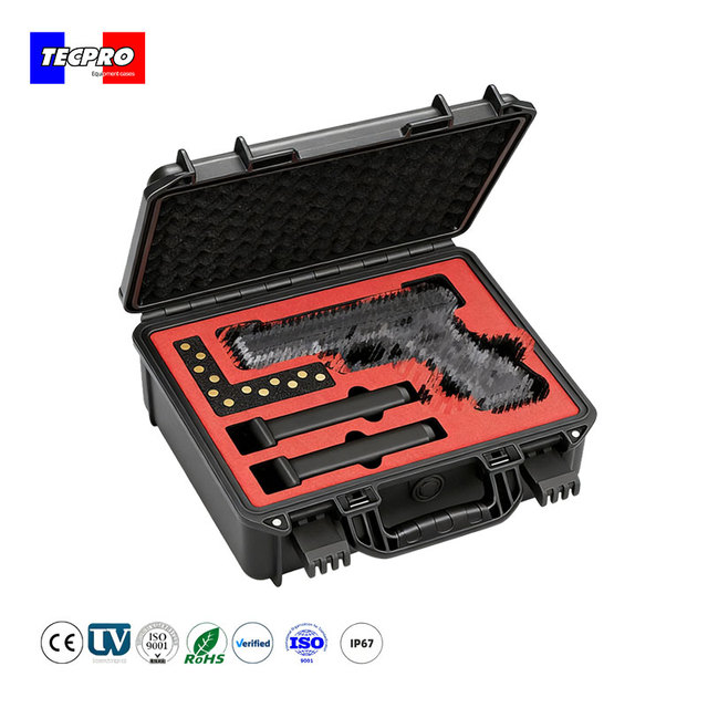 Customized OEM/ODM IP67 Waterproof ShockProof Hard Shell Tactical Gun Case with 1 Year Warranty for Travel