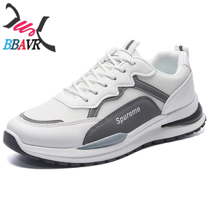 Chaussures de marche confortables et respirantes pour hommes ZX728, semelle intermédiaire et extérieure en PVC, empeignes en mesh, vente en gros directe d'usine - Product Image 6