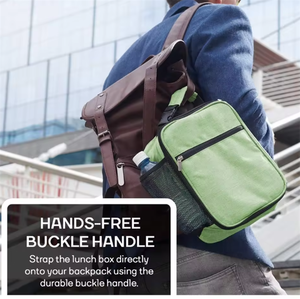 Sac isotherme portable en aluminium épais personnalisé pour adultes, sac à déjeuner isotherme durable, blocs de glace pour - Product Image 5