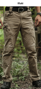 Vêtements Pantalones De Hombre <span class=keywords><strong>Pantalon</strong></span> Tactique Jambe Large Cargo Camo Marron Randonnée Style Noir Charpentier Baggy Travail <span class=keywords><strong>Pantalon</strong></span> Hommes - Product Image 5