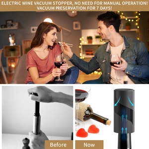 Ouvre-bouteille à vin personnalisé à piles, ouvre-bouteille à vin électrique avec logo personnalisé, ensemble d'ouvre-bouteille à vin électrique - Product Image 2