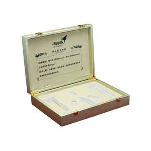 กล่องใส่เครื่องสำอางน้ำมันหอมระเหยหนัง PU สีทองสำหรับผู้ชายลายทางแบบยืนสำหรับใส่ไข่ไข่แดงเป็นของขวัญ - Product Image 6