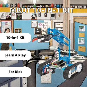 Kit de construction de robot éducatif 10 en 1 Make Block <span class=keywords><strong>MBot</strong></span> Ultimate pour enfants - Product Image 2
