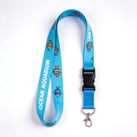 CH Wholesale Sublimation Printing Polyester Lanyards With Logo Custom Certification Keychain OEM ODM ECO Promotion Event Gifts