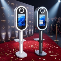 Offre Spéciale : Anneau Lumineux LED pour Selfie, Support Portable pour iPad avec Télécommande, Coque de Photobooth pour iPad