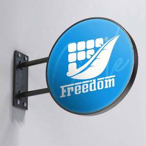 Custom Logo Advertising Light <b>Box</b> <b>Wall</b> Mount <b>Double</b> Sided Acrylic Lightbox - Product Image 4