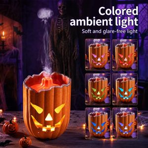 Diffuseur d'arômes Jellyfish Smoke Ring avec lumière ambiante colorée, mini humidificateur pour la maison - Product Image 2