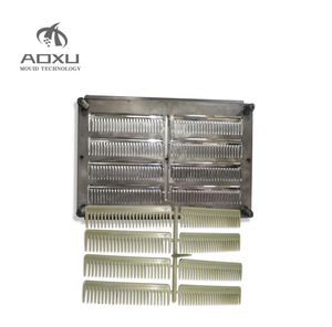 Manufacturing mould for plastic injection hair brush comb mould