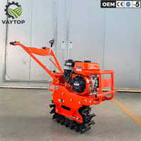 Cultivateur de sol diesel robuste, haute efficacité, polyvalent, pour l'agriculture et le jardinage, profondeur de travail réglable de 3 à 5 cm