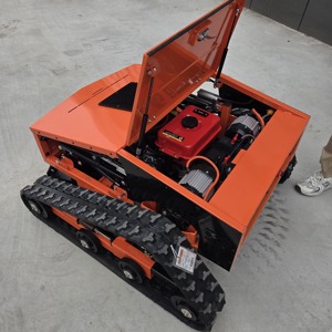 Professionele Zelfrijdende Draadloze Atv Grasmaaier Multifunctionele Afstandsbediening Universele Rupsband 45 Helling Klimmen Elektrisch - Product Image 1