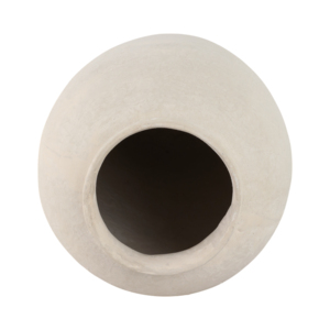 Vaso alto e affusolato in cartapesta color terracotta per fiori, da pavimento, per soggiorno, camera da letto, ufficio. - Product Image 6