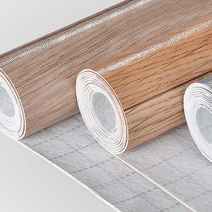 พื้นไวนิล <span class=keywords><strong>Gerflor</strong></span> รุ่นโมเดิร์น PVC กันน้ำ กันเสียง ติดตั้งง่าย สีแดงกุหลาบ ลายโลหะ จัดส่งฟรี รับประกัน 5 ปี - Product Image 3