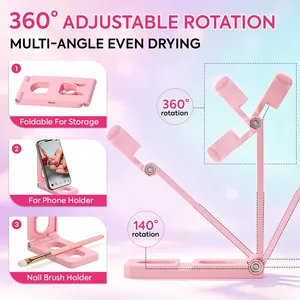 Dianabeauty UV Led Nail Lamp Mini Nail Lamp with Two Timer Settings Handheld Manicure Lamp for Curing All Nails Gel Polishing - Product Image 5