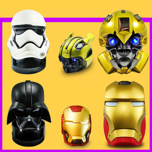Meilleur cadeau de Noël, <span class=keywords><strong>casque</strong></span> Transformers <span class=keywords><strong>Bumblebee</strong></span>, haut-parleur sans fil Bluetooth 5.0 avec radio FM, prise en charge USB MP3 TF pour enfants - Product Image 2