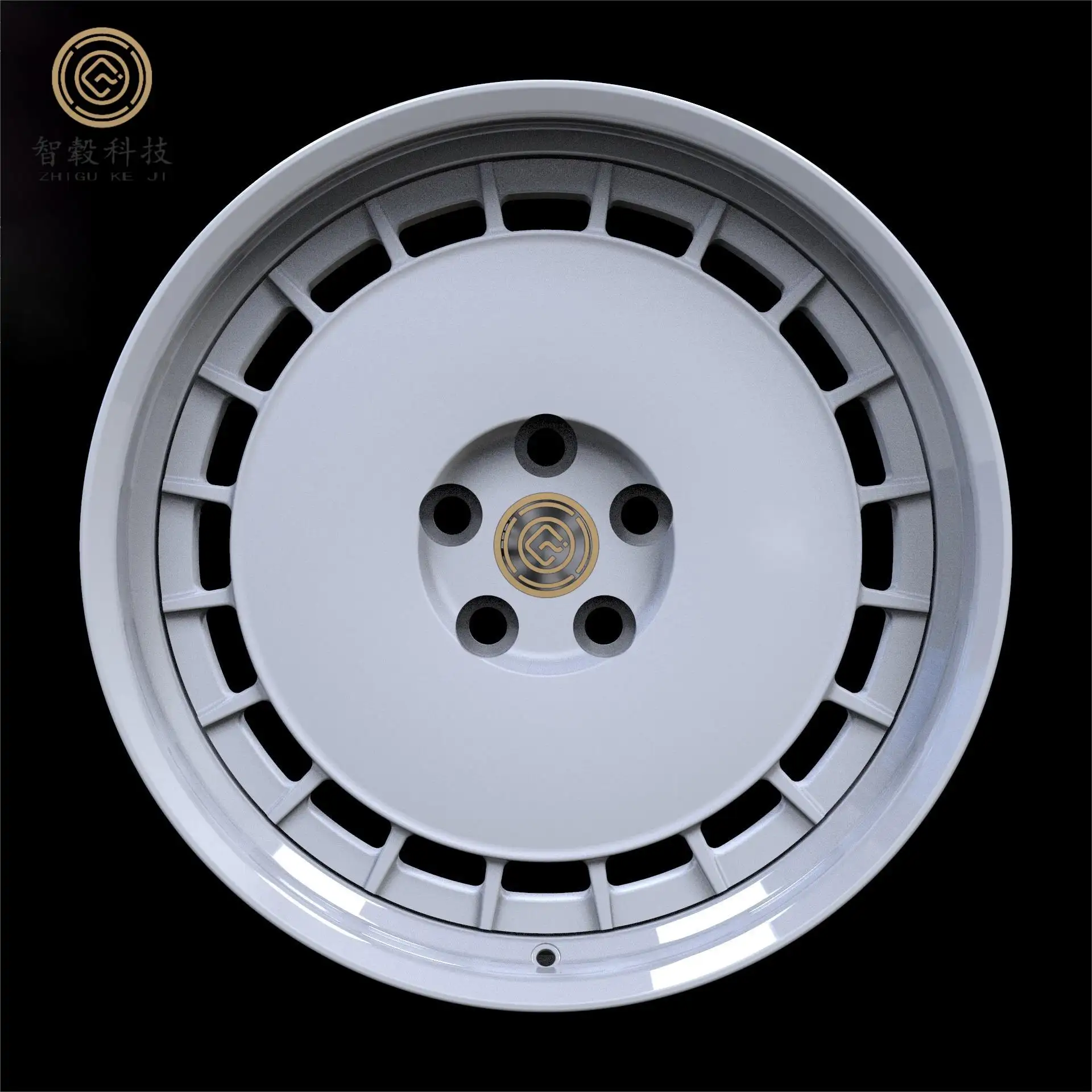 Special Deep Concave 20 Inch Forged Alloy Rims - 5x114.3 Forged Wheels Concave Gold Rims for Car M8