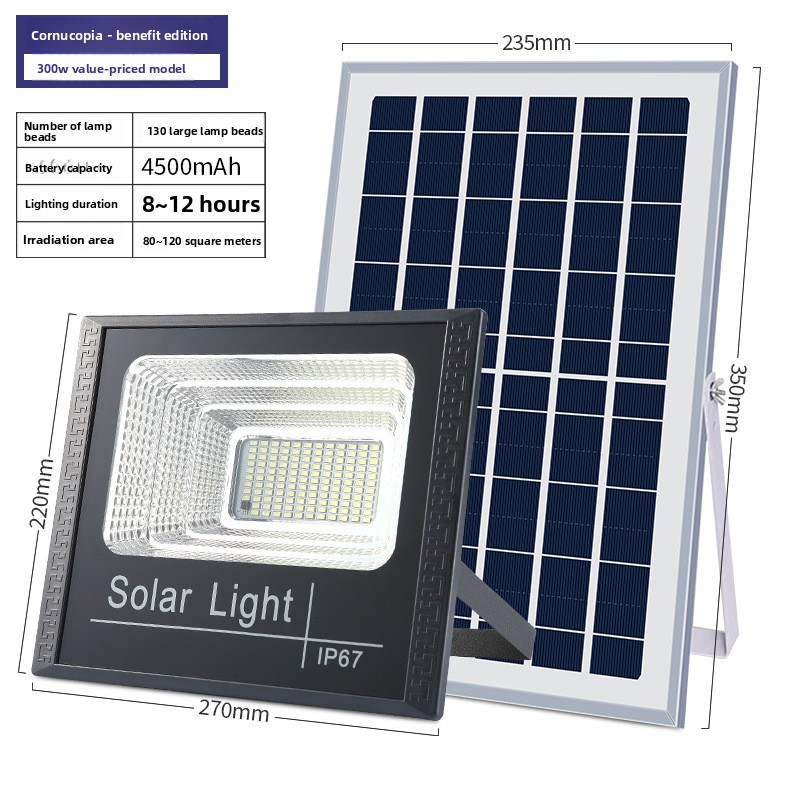 High brightness-300w-light control+remote control+timer