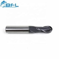 BFL-herramienta CNC de brocas de carburo de tungsteno, fresa de extremo de bola para Metal, madera, punta de Toro, herramientas de corte