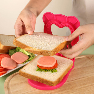 Moule à <span class=keywords><strong>pain</strong></span> en forme de cœur pour sandwichs, outil de cuisson DIY pour la <span class=keywords><strong>maison</strong></span>, le restaurant et la boulangerie - Product Image 3