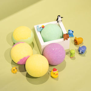 Bébé Enfants Enfants Bio Rose Bombes De Bain Petit Logo Personnalisé Marque Privée Surprise Bain Moussant Jouet Amour Bombe De Bain Pour Enfants