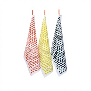 Serviettes de cuisine jetables en polycoton tissé à séchage rapide, écologiques, pour usage domestique, couleur unie, nettoyage à sec, directement du fabricant - Product Image 2