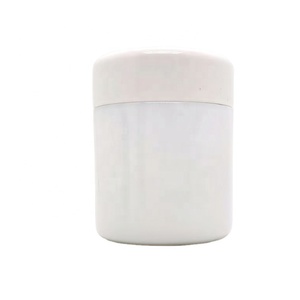 Barattoli di vetro bianco <span class=keywords><strong>con</strong></span> coperchi, 50g 50ml piccoli barattoli di vetro <span class=keywords><strong>con</strong></span> coperchi bianchi vuoti contenitori cosmetici ermetici tondo barattolo di vetro - Product Image 1