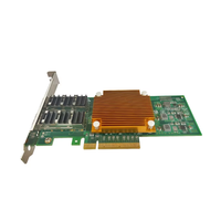 Carte réseau fibre optique PCI Express X8 25 Go double port avec puce E810-XXVAM2 Intel