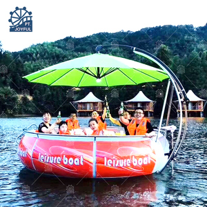 Venta caliente Parque acuático Uso Pedal BBQ Donut Boat - Product Image 1