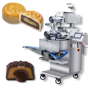 Seny mesin pembuat kue bulan portabel otomatis, mesin pembuat cetakan kue bulan pabrikan