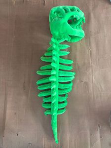 หมวกไดโนเสาร์แบบใหม่<span class=keywords><strong>ล่าสุด</strong></span> ตุ๊กตาไดโนเสาร์ขนนุ่มสีชมพู ดำ เทา ของเล่นรูปหัวโครงกระดูกไดโนเสาร์ ของเล่นตุ๊กตาสัตว์มังกร - Product Image 6