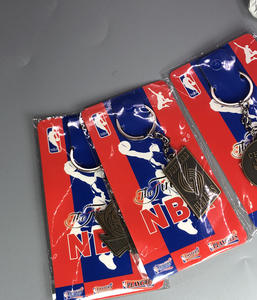 Porte-clés en métal NBA, cadeau pour les fans de basket-ball, mini porte-clés avec symbole d'équipe de basket-ball, porte-clés Rocket Warrior Laker, pendentif pour sac à dos, objet de collection - Product Image 6