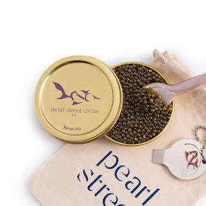 Boîtes de <span class=keywords><strong>caviar</strong></span> dorées à succès, étiquette personnalisée, <span class=keywords><strong>500G</strong></span> 250G 100G 50G 30G, boîte de conserve pour <span class=keywords><strong>caviar</strong></span> - Product Image 3