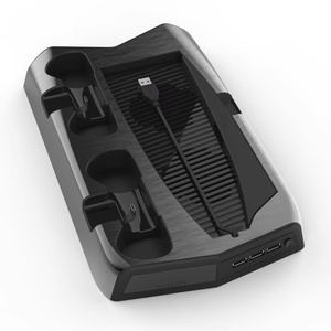 <span class=keywords><strong>Cargador</strong></span> Dual con 4 Puertos USB, Base Vertical con Ventilador de Refrigeración, Organizador de Juegos para Consola Sony PS5, Accesorios de Juego - Product Image 5