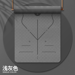 เสื่อโยคะความงามของ Yu ขนาด183x61x0.6ซม. กันลื่นสำหรับฟิตเนสที่บ้านและโยคะ - Product Image 4