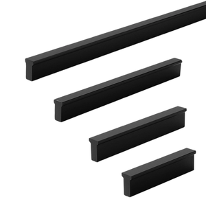Moderner Minimalistischer Aluminiumlegierungs-Zuggriff Gerader Langer Schranktürgriff Möbelbeschlag für Kleiderschrank Schublade - Product Image 1