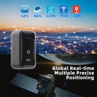 Nuevo Mini Rastreador GPS G68 4G, el Más Pequeño, para Automóviles y Vehículos, GPS+AGPS+Wifi+LBS, Monitoreo de Actividad, Dispositivo de Rastreo Múltiple