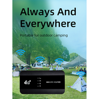 Router Portátil 4G LTE WiFi6 con Puerto LAN, Punto de Acceso Inalámbrico Móvil, WiFi de Bolsillo para Auto, Viajes, Mercado Europeo y Americano