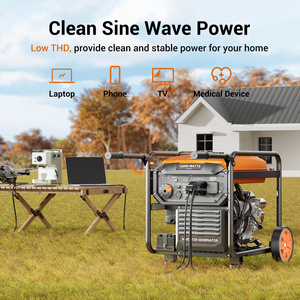 Générateur à essence à onduleur 9KW/12KW, livraison directe d'usine |   Open-Frame |   120V 60Hz |   Sauvegarde et construction à domicile - Product Image 4