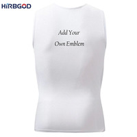 HIRBGOD – couche de Base de vélo personnalisable unisexe, gilet de vélo, équitation, maillot de corps sans manches, Singlet, entraînement