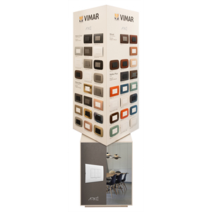 Vitrine rotative Vimar Arke 215x80x60mm pour interrupteurs muraux - Product Image 1