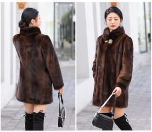 <span class=keywords><strong>เสื้อ</strong></span>โค้ทขนสัตว์มิงค์ยาวปาน<span class=keywords><strong>กลาง</strong></span>แบบลำลองสำหรับสตรีมีสไตล์คอตั้งขนาดใหญ่สวมใส่สบายสำหรับคุณแม่วัย<span class=keywords><strong>กลาง</strong></span><span class=keywords><strong>คน</strong></span>ในฤดูหนาว - Product Image 5