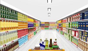 Kệ Siêu Thị Grocey Có Thể Điều Chỉnh Được Bán Tại Nhà Máy Cạnh Tranh Siêu Thị Gondola - Product Image 4