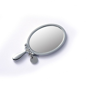 Wholesale Zinc Alloy Oval Make up <b>Compact</b> Cosmetic Hand Held Princess Pocket <b>Mirror</b> - Product Image 6