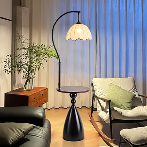 Không dây sạc hiện đại dẫn đèn sàn <span class=keywords><strong>E27</strong></span> điều chỉnh chiều cao điều khiển từ xa sắt kính xây dựng phòng khách phòng ngủ cạnh giường ngủ - Product Image 5