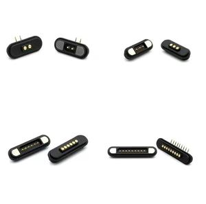 Pogo Pin magnétique personnalisé de haute qualité, prix compétitif, 2.2mm 2p 3p 4p 5p 6p 7p 8p 9p, livraison rapide à ressort - Product Image 3