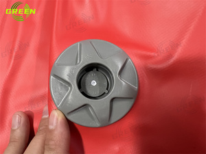 Màu xanh lá cây điên UFO PVC Inflatable sông Disco bè khổng lồ 8 người máy bay phản lực trượt tuyết kéo thuyền Float thể thao dưới nước thanh Inflatable nước - Product Image 6