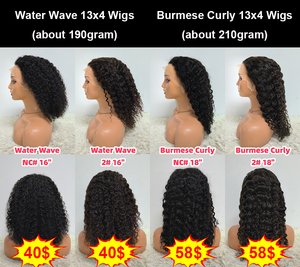Promotion : Perruques Bob en Cheveux Humains Ondulés de 16 Pouces et Perruques Bouclées Birmanes de 18 Pouces avec Lace Frontale 13x4 – Cheveux Naturels en Gros - Product Image 4