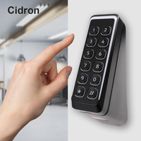 Lector de Control de Acceso RFID Cidron OSDP Wiegand Mifare, Escáner QR, NFC, BLE, APP para Control Remoto de Puertas, ODM, OEM